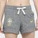 Short de Moletom Brasil Nike Gym Feminino - Mescla